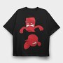 Hammer Slammer Ghost, Tricou Oversize Barbati (Unisex)