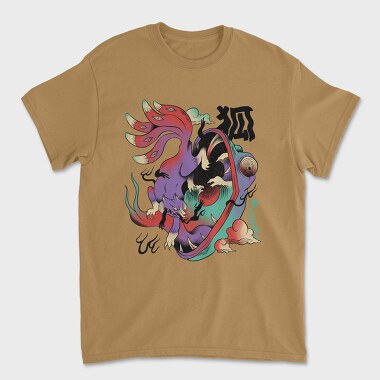 Psychedelic Japanese 08, Tricou Barbati (Unisex)