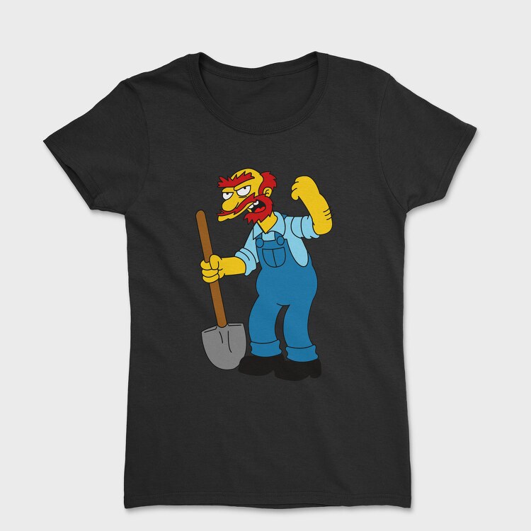Groundskeeper Willie, Tricou Femei