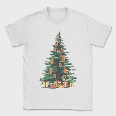 Hot Dog Christmas Tree, Tricou Barbati (Unisex)
