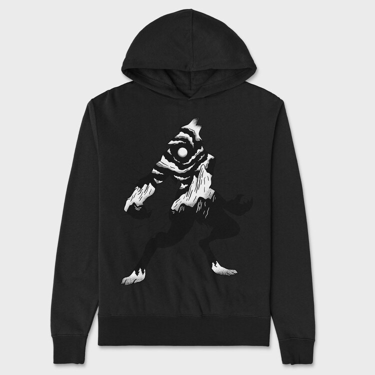 Werewolf Landscape, Hanorac Oversize Barbati (Unisex)