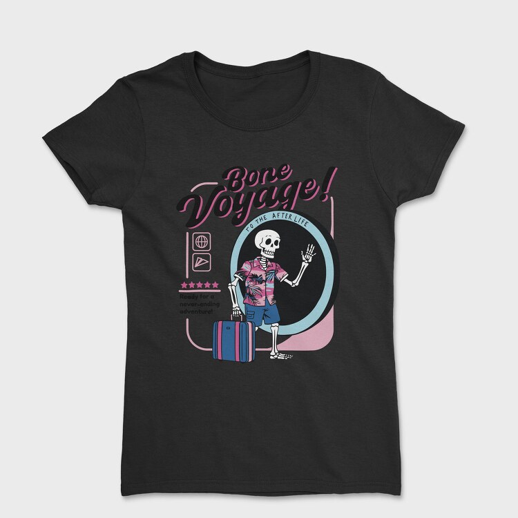 Bone Voyage Trend, Tricou Femei
