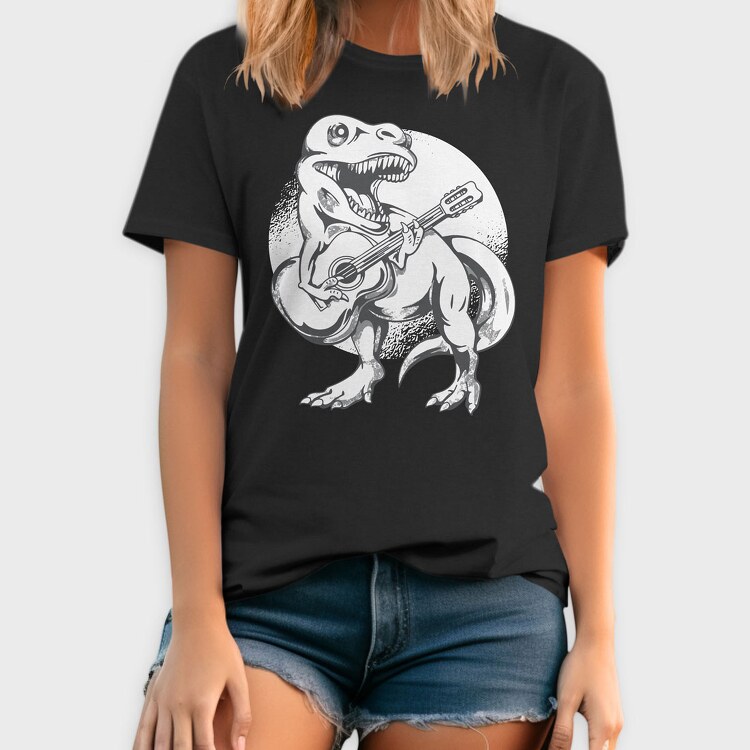 Dinosaur Guitar, Tricou Barbati (Unisex)