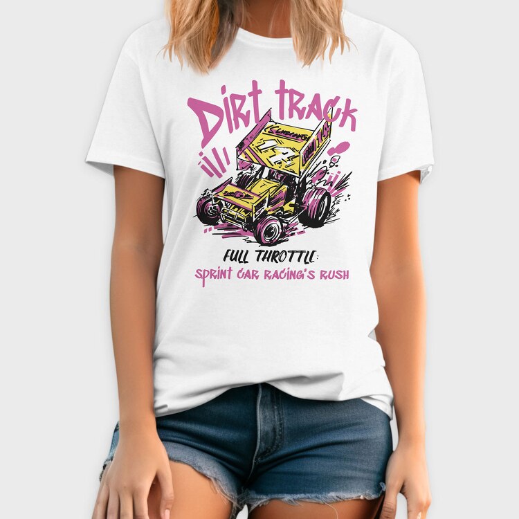 Sprint Car, Tricou Barbati (Unisex)