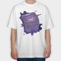 Gameboy Pokemon 1, Tricou Oversize Barbati (Unisex)