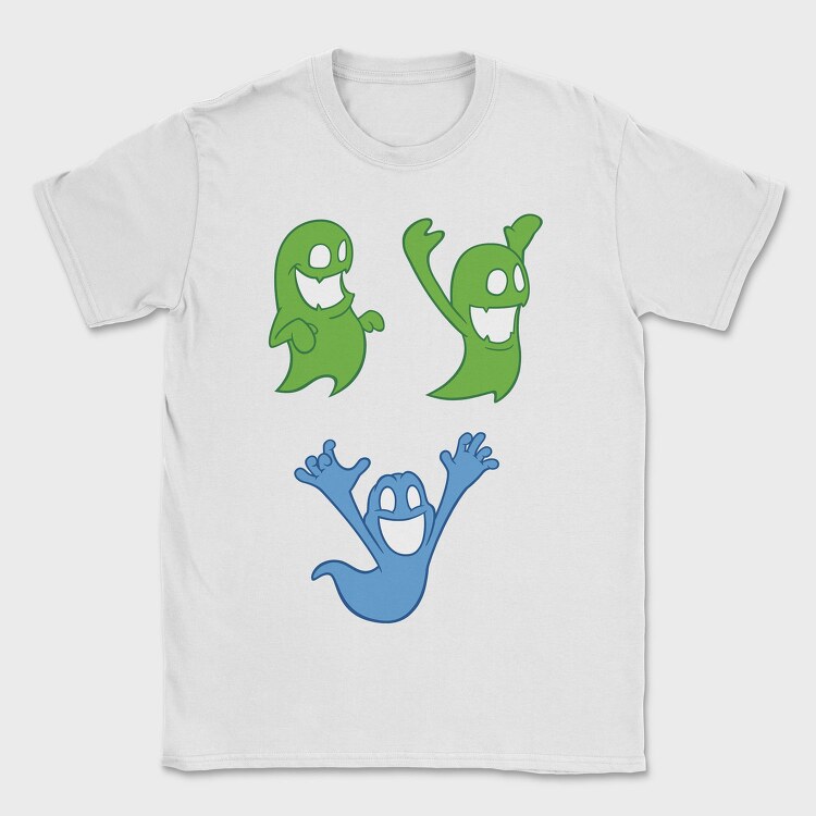 Goob Greenie Ghost, Tricou Barbati (Unisex)