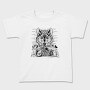 Wolf And Bike, Tricou Copii