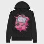 Gameboy Pokemon 4, Hanorac Oversize Barbati (Unisex)