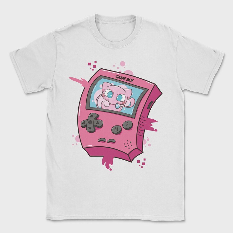 Gameboy Pokemon 4, Tricou Barbati (Unisex)