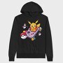 Gameboy Pokemon 10, Hanorac Oversize Barbati (Unisex)