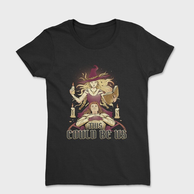 Witch Couple Ritual, Tricou Femei
