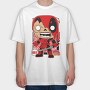 Funko Marvel Zombies deadpool, Tricou Oversize Barbati (Unisex)
