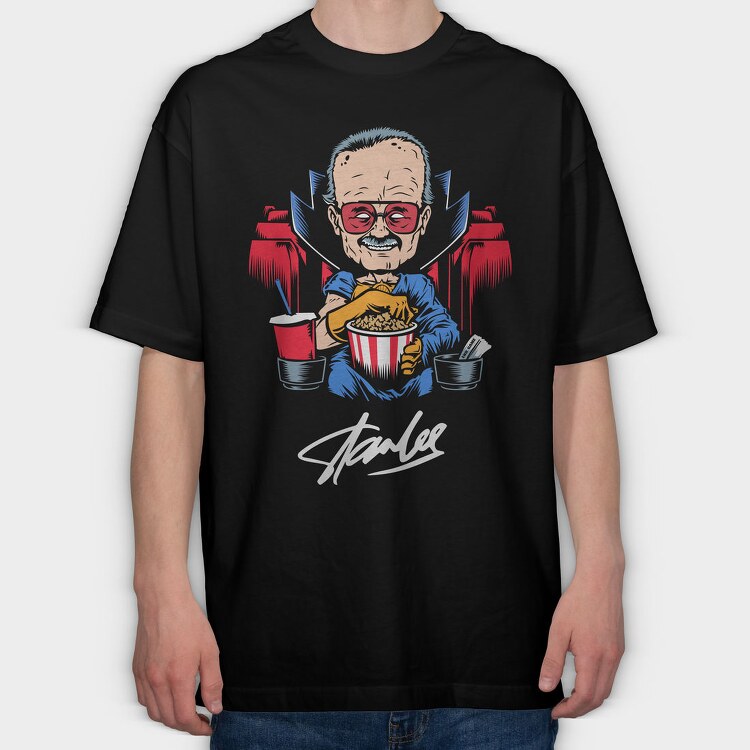 Funko Marvel The Movie Watcher, Tricou Oversize Barbati (Unisex)