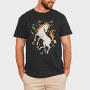 St Patricks Unicorn, Tricou Barbati (Unisex)