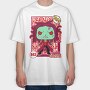 Funko Marvel Zombies Scarlet Witch, Tricou Oversize Barbati (Unisex)