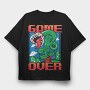 Game Over Mario Bros, Tricou Oversize Barbati (Unisex)