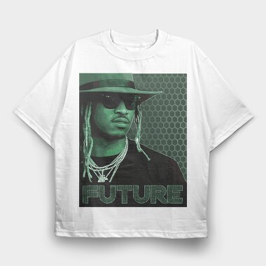 Future Green, Tricou Oversize Barbati (Unisex)