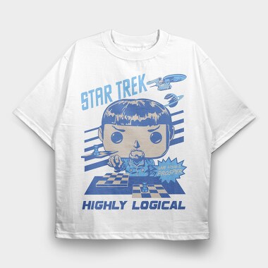 Funko star trek, Tricou Oversize Barbati (Unisex)