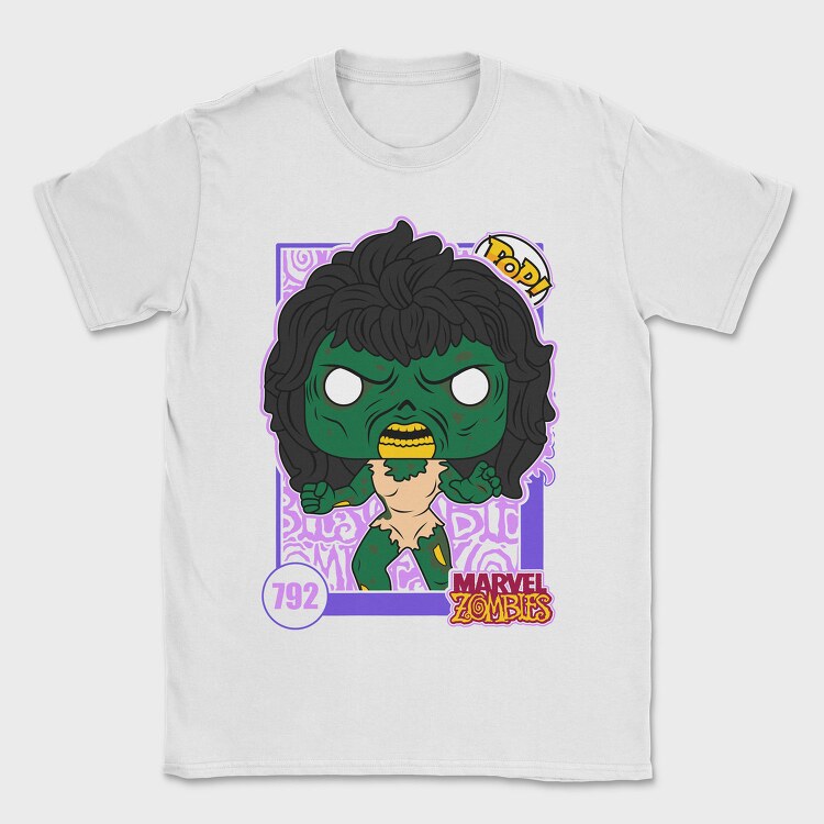 Funko Marvel Zombies She Hulk, Tricou Barbati (Unisex)