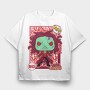 Funko Marvel Zombies Scarlet Witch, Tricou Oversize Barbati (Unisex)
