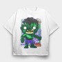 Funko Marvel Zombies hulk, Tricou Oversize Barbati (Unisex)