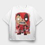 Funko Marvel Zombies deadpool, Tricou Oversize Barbati (Unisex)