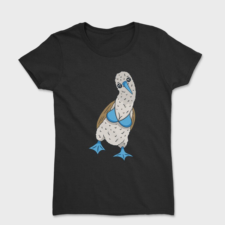 Blue Footed Booby Bird, Tricou Femei