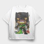 Funko Marvel Zombies Black Panther, Tricou Oversize Barbati (Unisex)