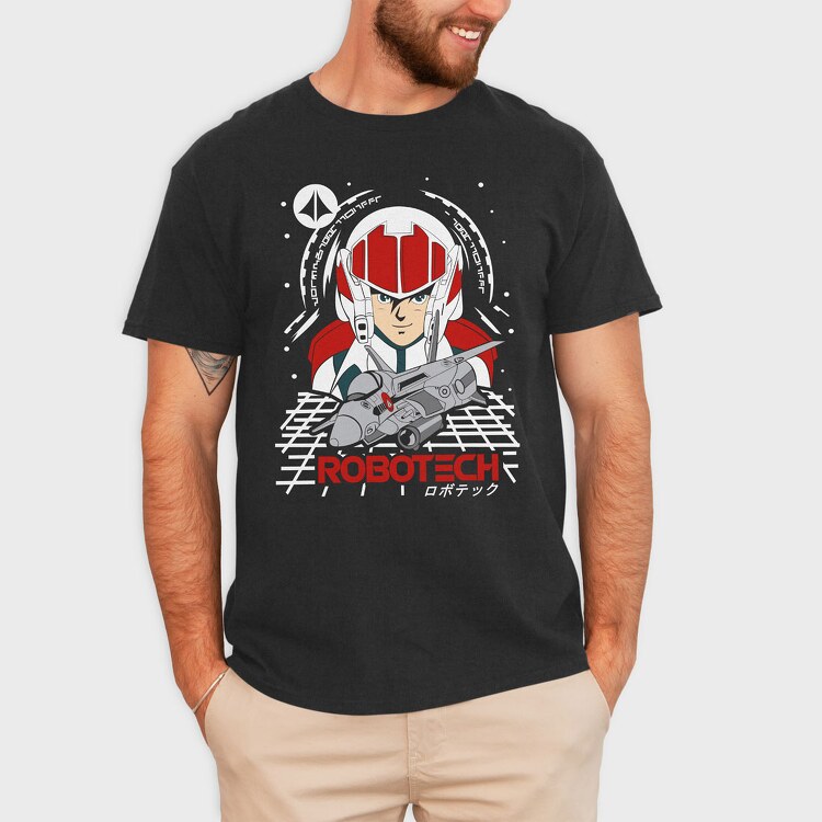 Robotech 1, Tricou Barbati (Unisex)