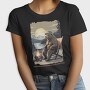 Discover Adventure and Peace in Every Trail, Tricou Femei