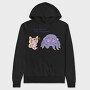 Self Centered Pun, Hanorac Oversize Barbati (Unisex)