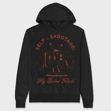 Self Sabotage Television, Hanorac Oversize Barbati (Unisex)
