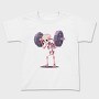 Humorous Weightlifting Skeleton Skelleton Lifting, Tricou Copii