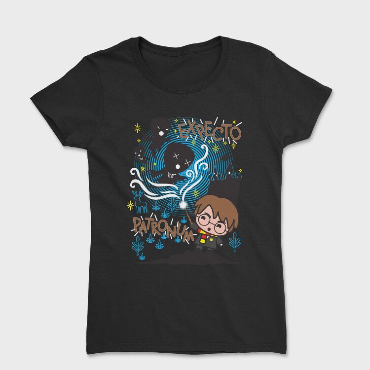 Expecto Patronum Harry Potter, Tricou Femei