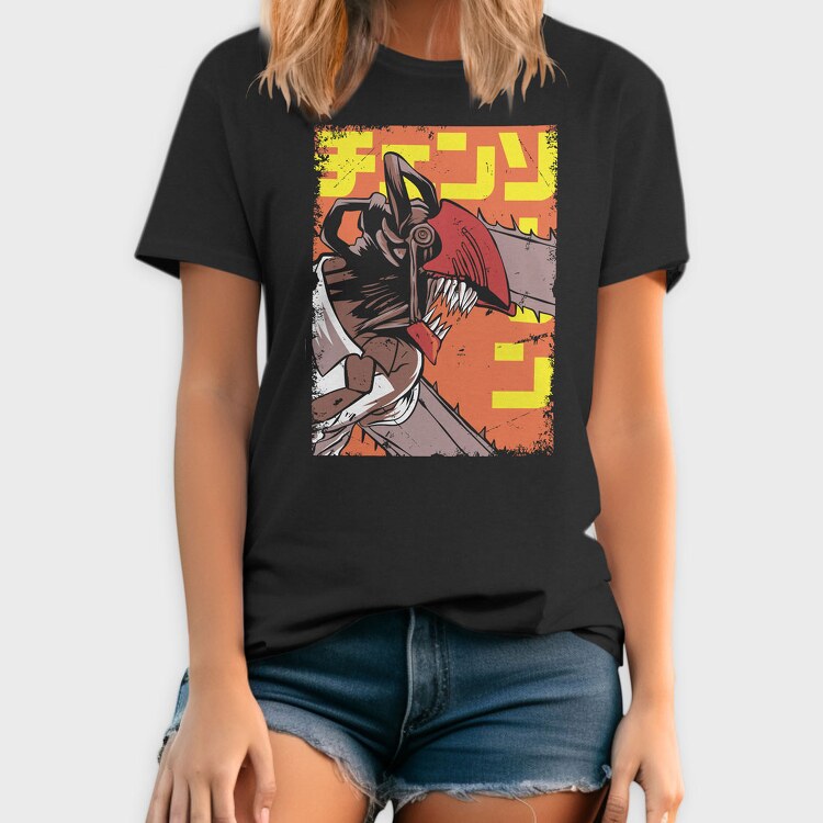 Chainsaw Man 4, Tricou Barbati (Unisex)