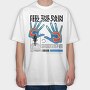 Feel The Pain 1, Tricou Oversize Barbati (Unisex)