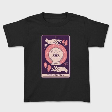 Magician Mystical Tarot Card The Magician 03, Tricou Copii