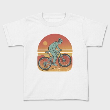 Man In Mountain Bike, Tricou Copii