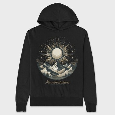Manifestation Mountain, Hanorac Oversize Barbati (Unisex)