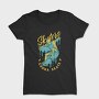 Man In Skateboard Quote Skaters Gonna Skate, Tricou Femei