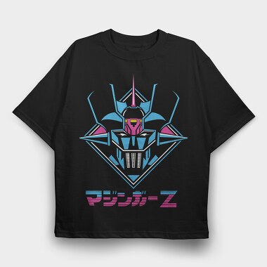 Retro Mazinger Z, Tricou Oversize Barbati (Unisex)