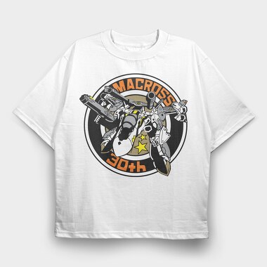 Robotech 8, Tricou Oversize Barbati (Unisex)