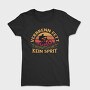 Man On Bicycle Mountain Bike Retro Sunset, Tricou Femei