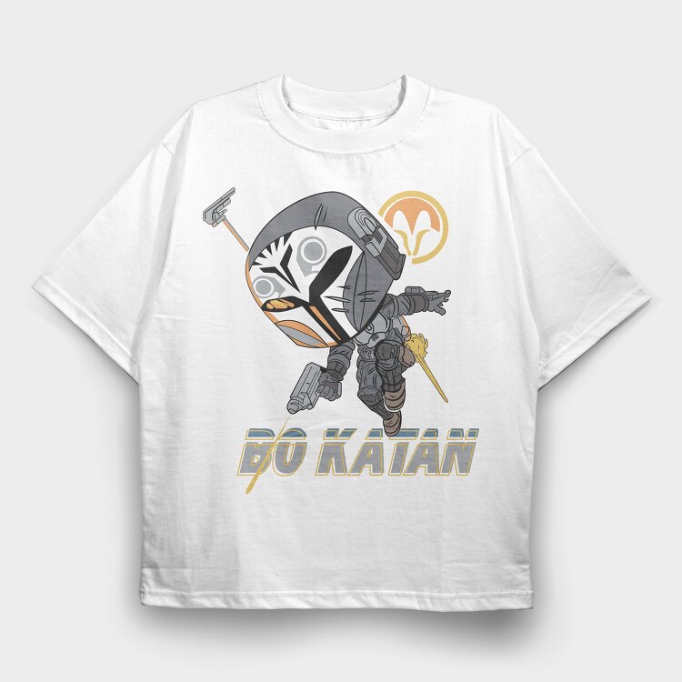 Funko Bo Katan Funko, Tricou Oversize Barbati (Unisex)