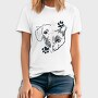 Dog and Cat Heartbeat, Tricou Barbati (Unisex)