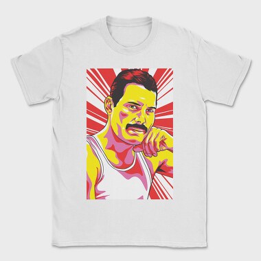Freddie Mercury 3, Tricou Barbati (Unisex)