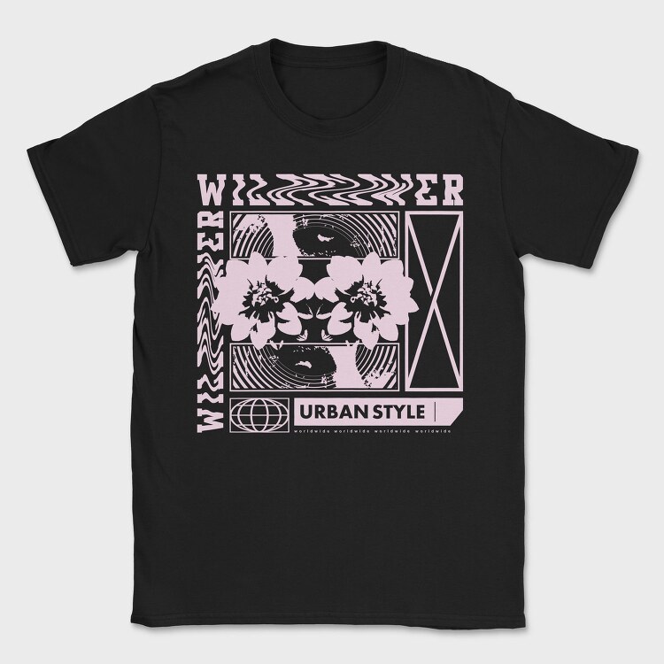 Flower 2, Tricou Barbati (Unisex)