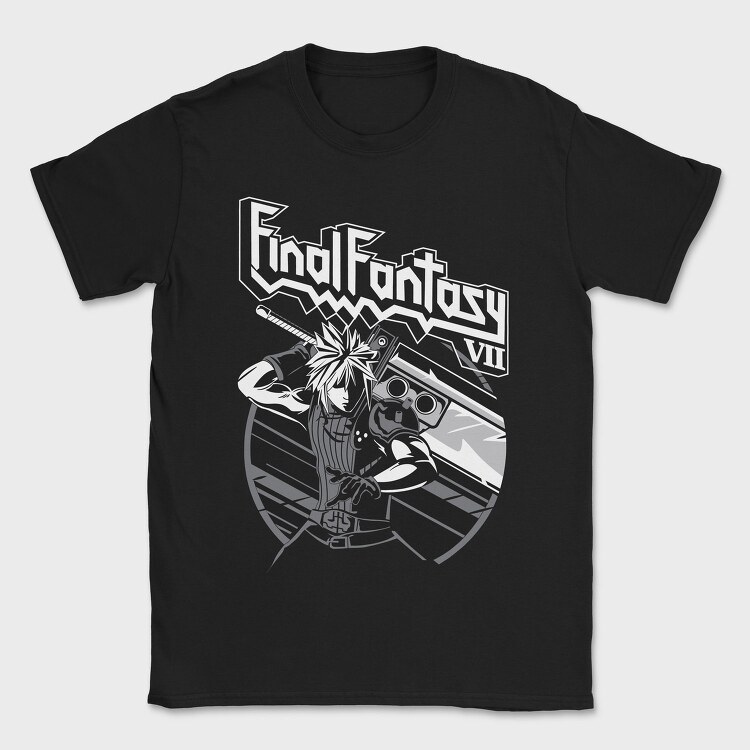 Final Fantasy 7, Tricou Barbati (Unisex)