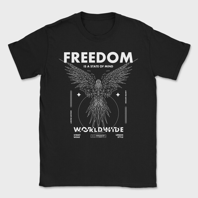 Feedom 2, Tricou Barbati (Unisex)