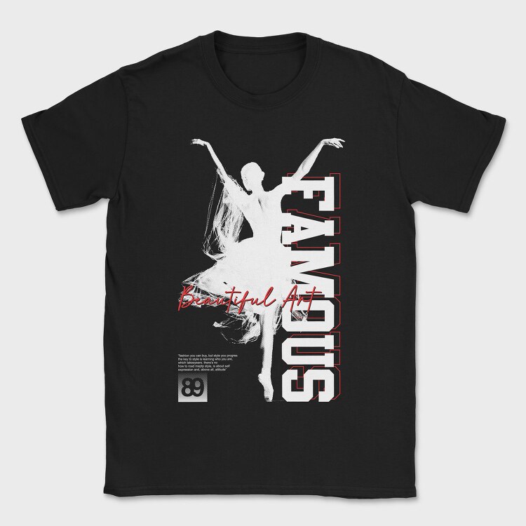 Famous 2, Tricou Barbati (Unisex)